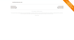 Desktop Screenshot of memberonemusic.com
